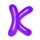 balloonies k symbol icon