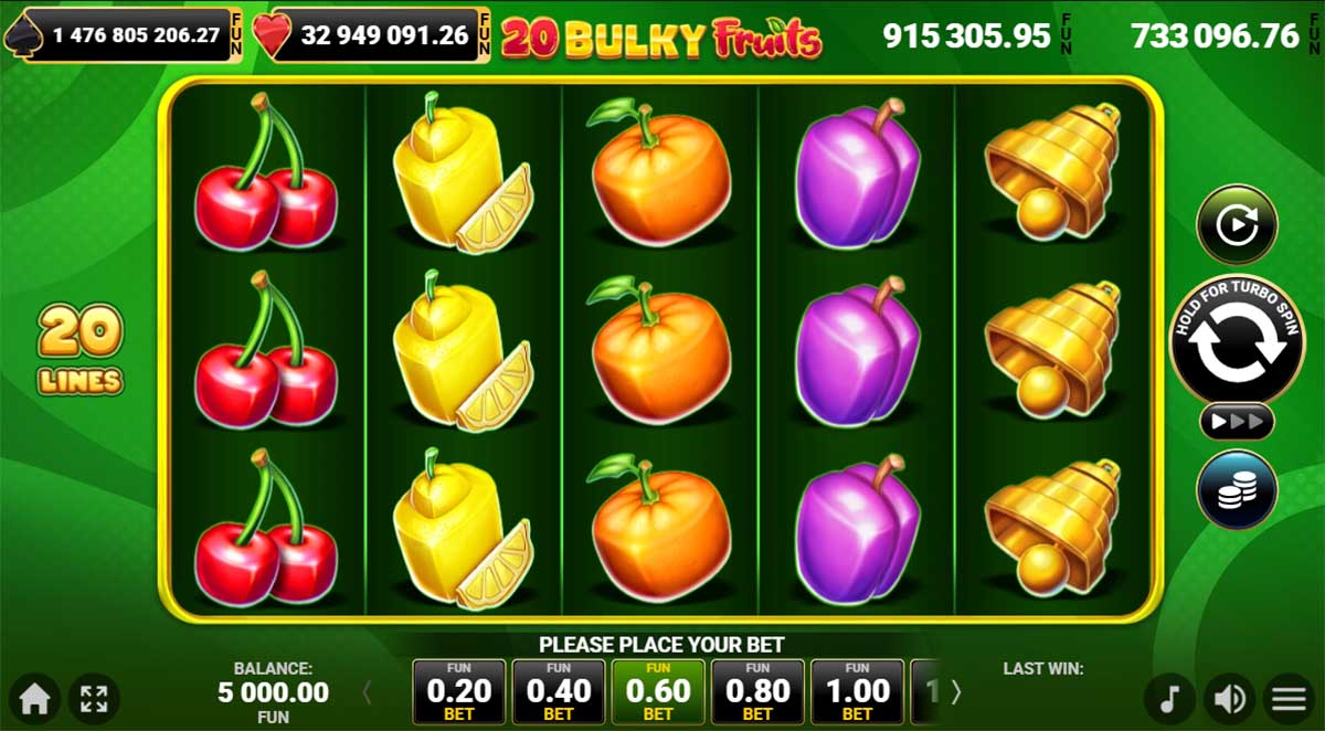20 Bulky Fruits Buy Bonus