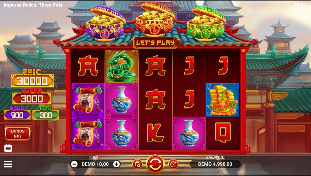 Imperial Relics Three Pots