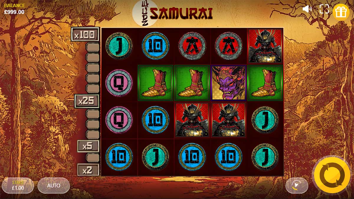 Samurai Wildz slots game