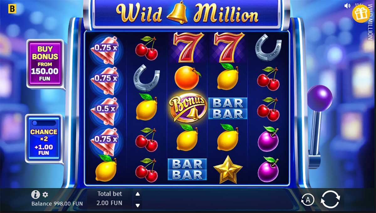 Wild Million slots game