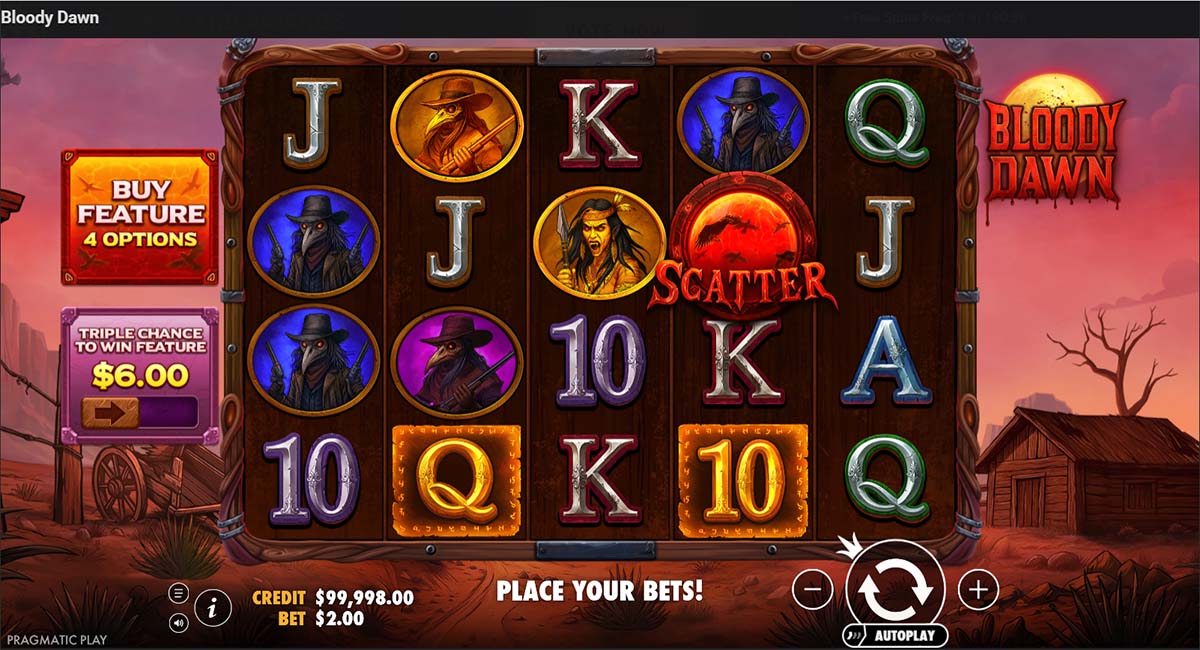 Bloody Dawn creepy slot