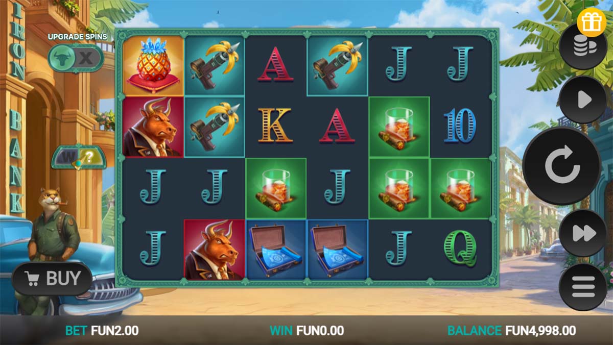 Crime-themed slot game with dual base modes and high payouts