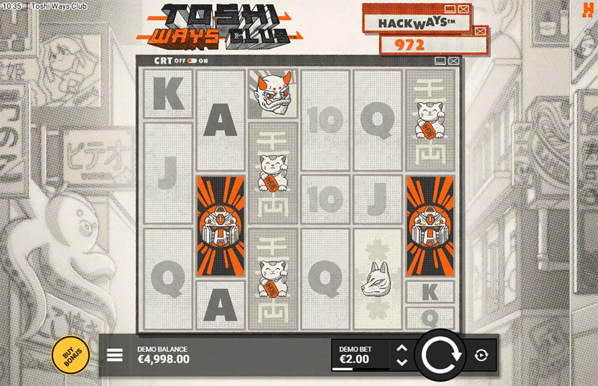 Retro Japanese slot Toshi Ways Club