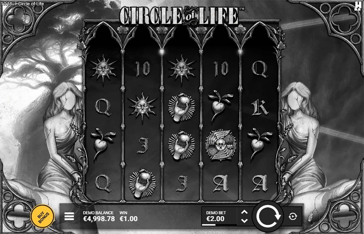 Circle of Life gothic-themed slot