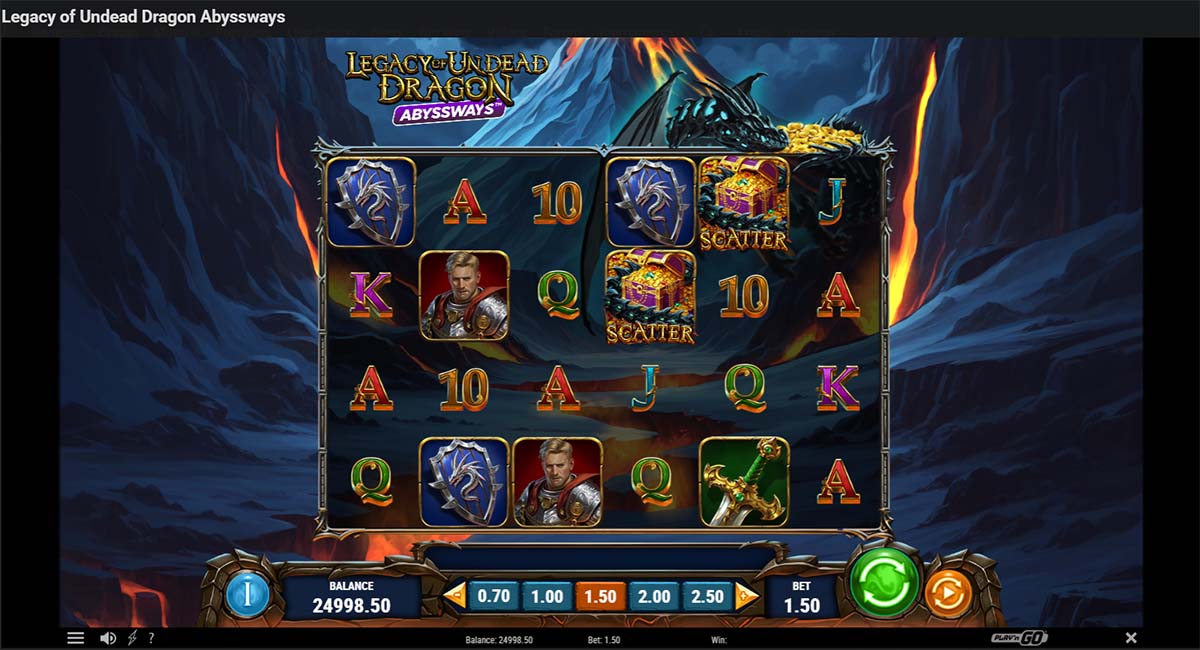 Undead Dragon Abyssways fantasy slot game