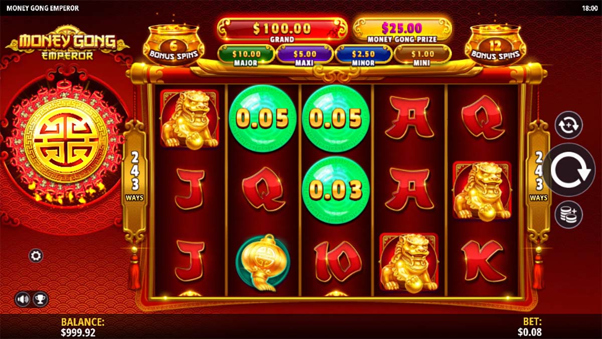 Money Gong Emperor Chinese empire slot