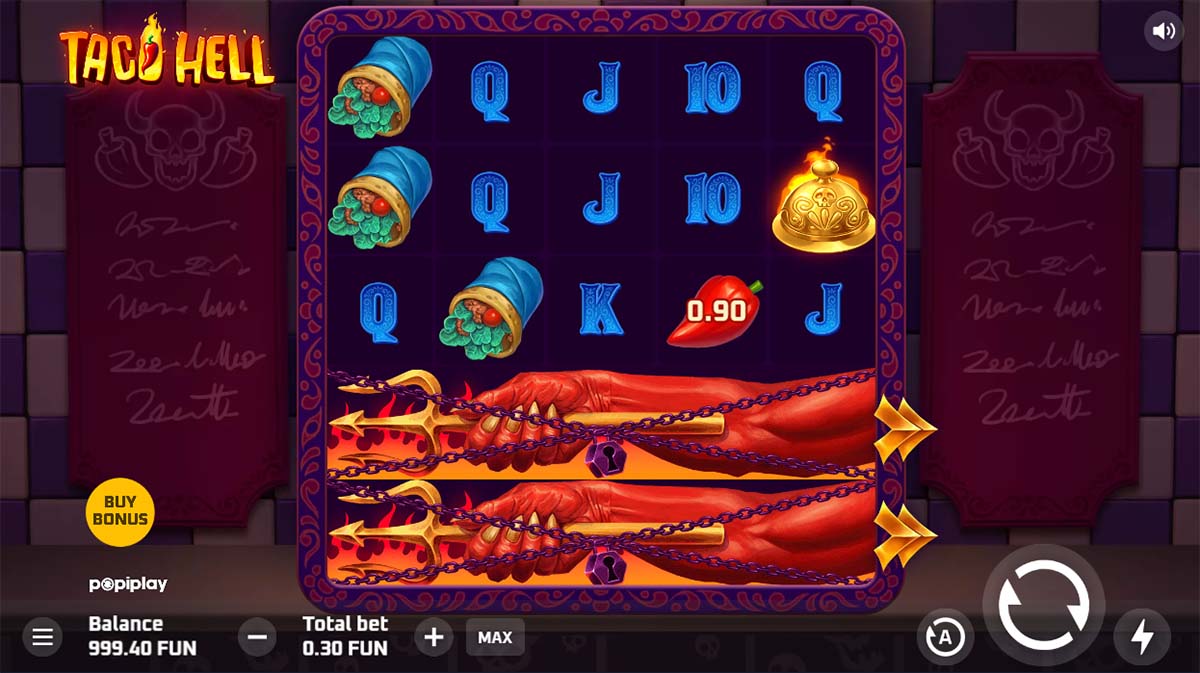 Taco Hell high-reward slot