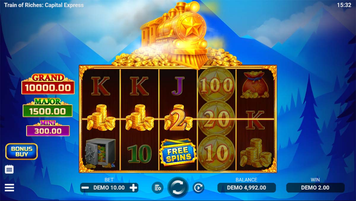 Train of Riches Capital Express slot game
