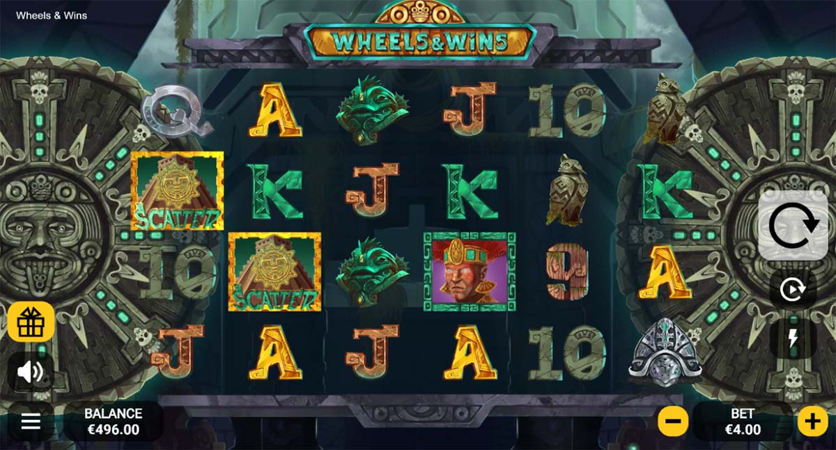 Wheels & Wins fiery multiplier feature