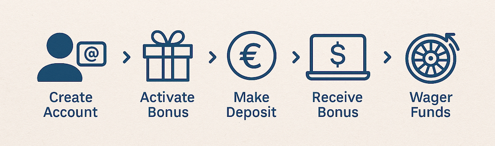 welcome bonus process